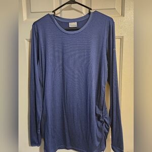 Columbia Womems Blue Long Sleeve Top